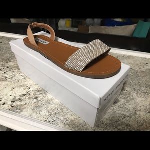 Woman’s rhinestone sandals